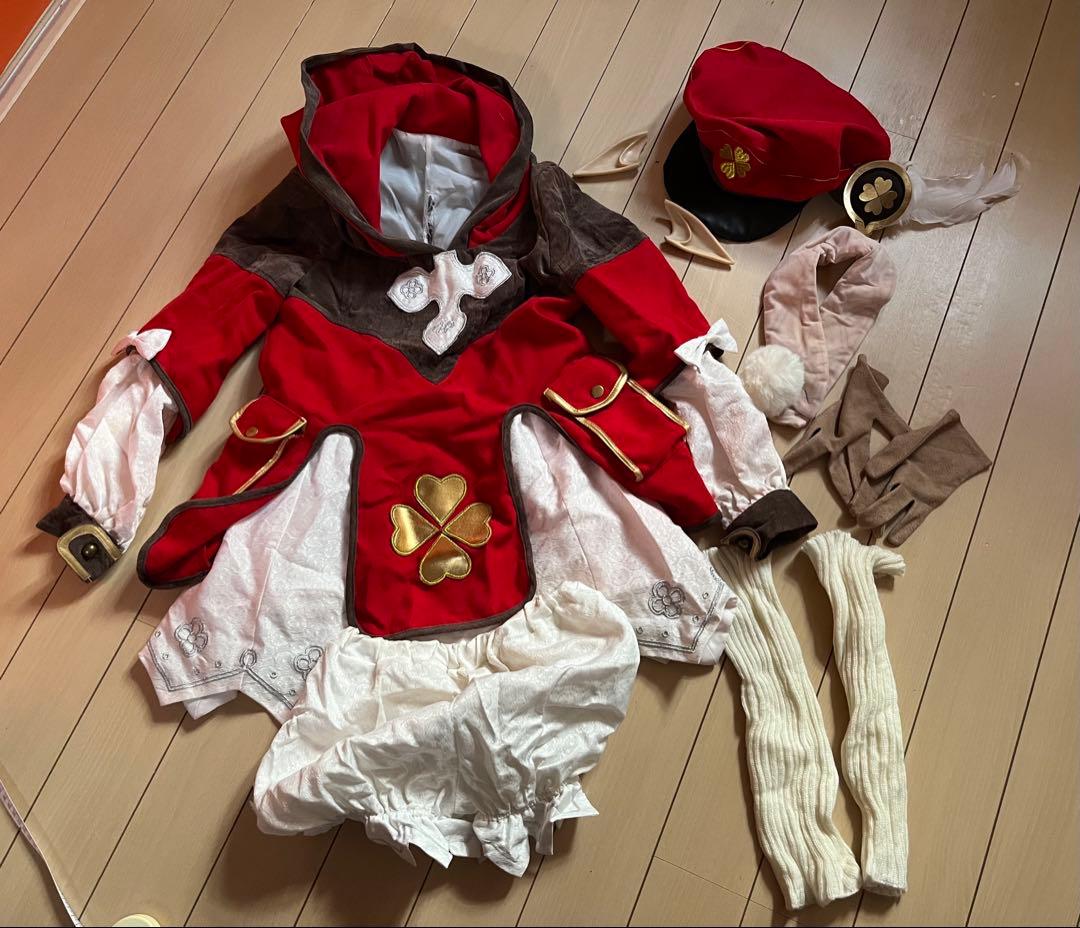 原神　コスプレ衣装　クレー　通常➕ぬいぐるみ➕ランドセル➕ウィッグ➕魔女➕おまけ 三分妄想 原神 コスプレ クレー リュック ランドセル 道具