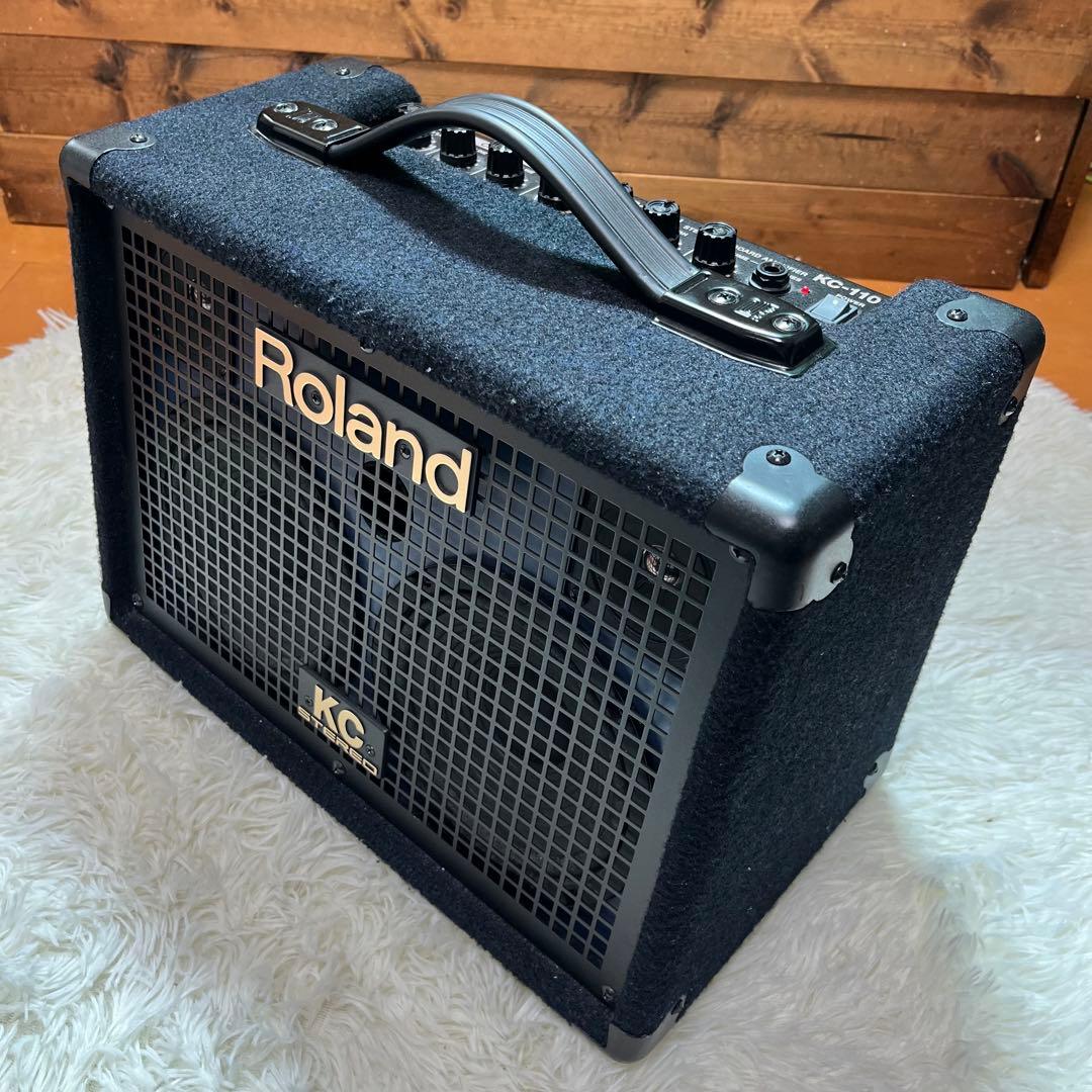 名機/極美品/取説付】Roland ステレオ・キーボードアンプ KC-110