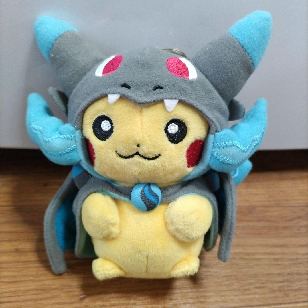 ポンチョを着たピカチュウ メガリザードンX ぬいぐるみキーホルダー ポケモンセン Amazon.co.jp: ポケモンセンターオリジナル マスコット メガルカリオの