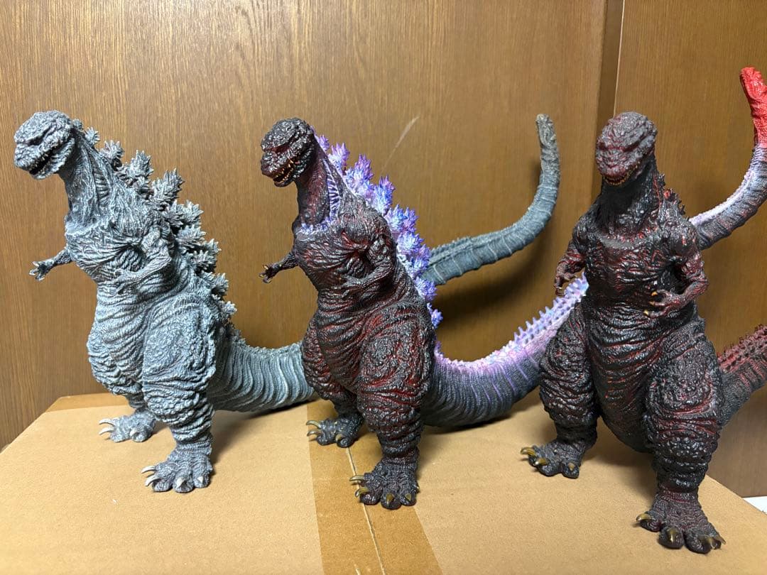 【3種セット】とるパカ　シン・ゴジラ　ビッグソフビフィギュア　一番くじ Amazon.co.jp: バンプレスト とるパカ！ シン・ゴジラ ビッグソフビ