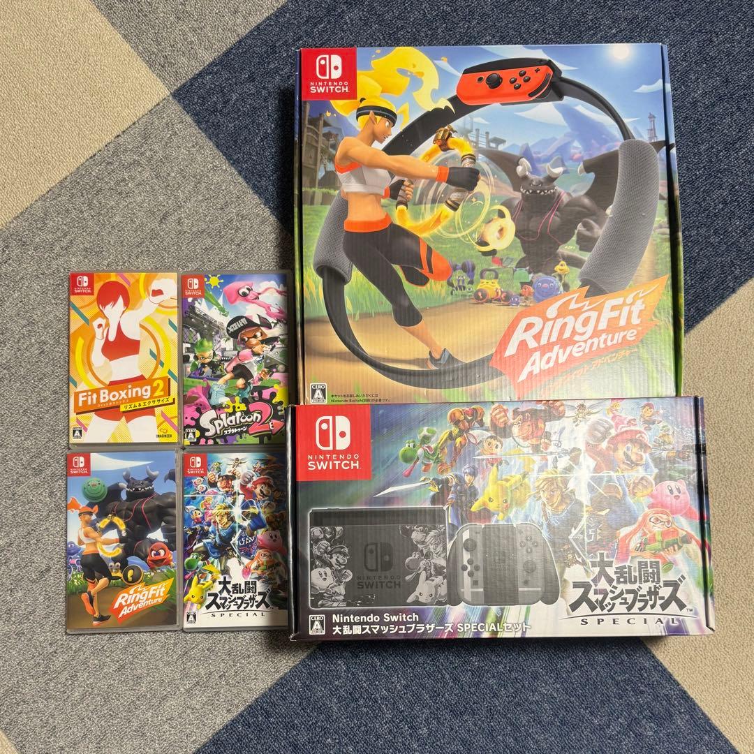 Nintendo Switch スイッチ 本体 +ソフト まとめ売り Switchソフト7本まとめ売り Switch ソフト 7本 Amazon.co.jp