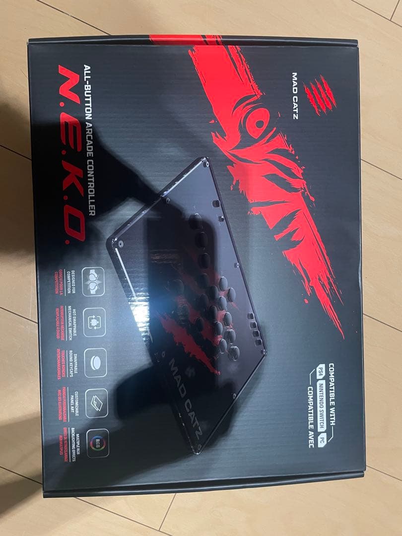 Mad Catz N.E.K.O. レバーレスアケコンコントローラー 国内正規品 Amazon.co.jp: Mad Catz マッドキャッツ N.E.K.O. レバーレス アケコン
