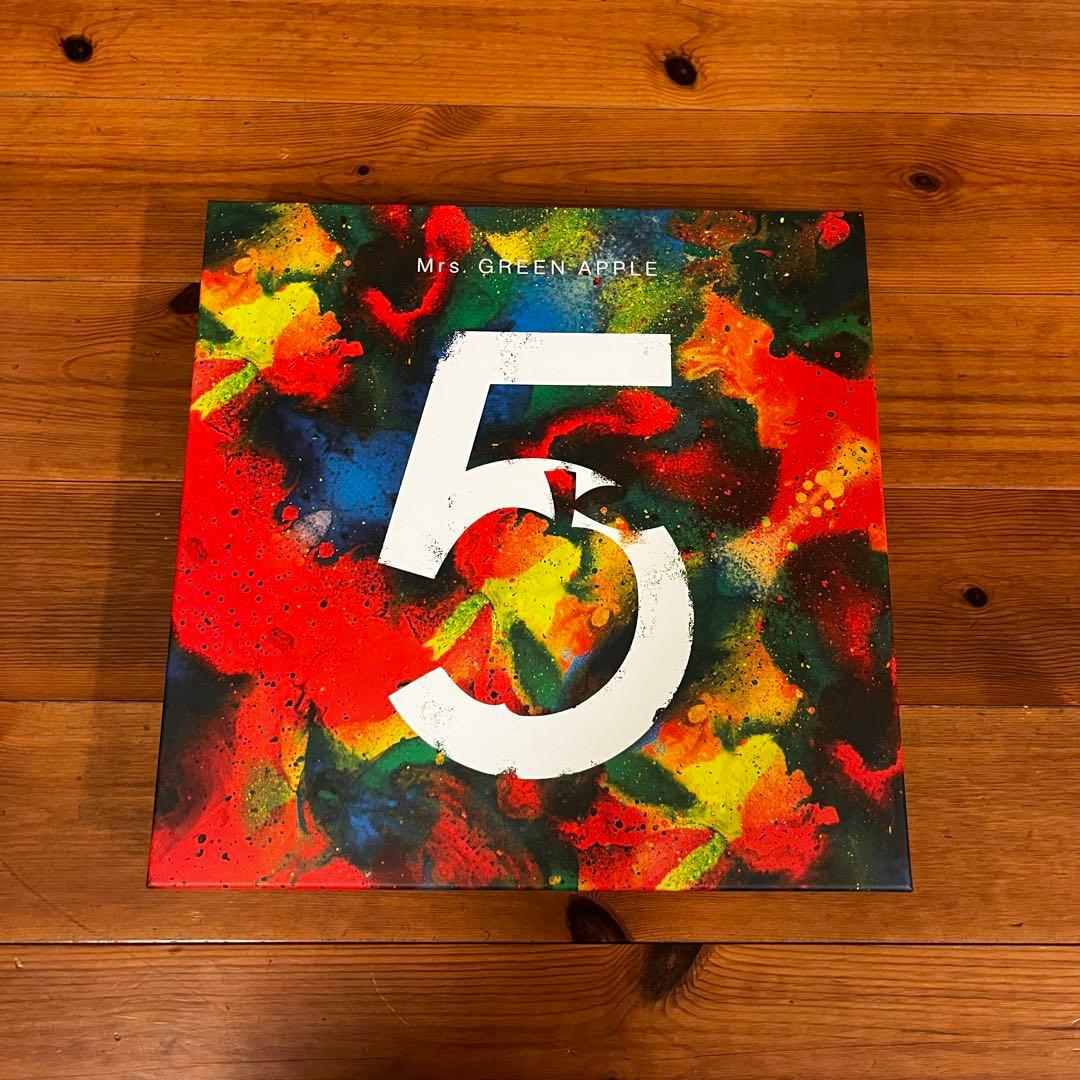 【完全生産限定盤】Mrs. GREEN APPLE アルバム 5 Amazon.co.jp: 5 COMPLETE BOX(完全生産限定)(DVD+Blu-ray付