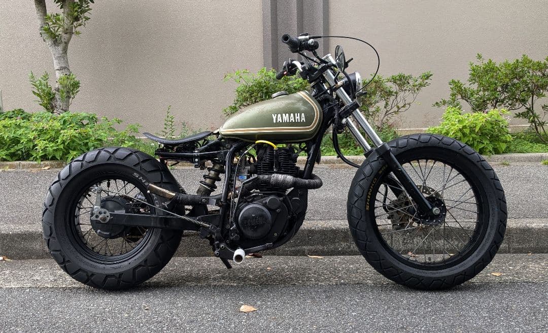 最終値下げ TW225 ボバーカスタム 自賠責残令和7年12月 検)TW200