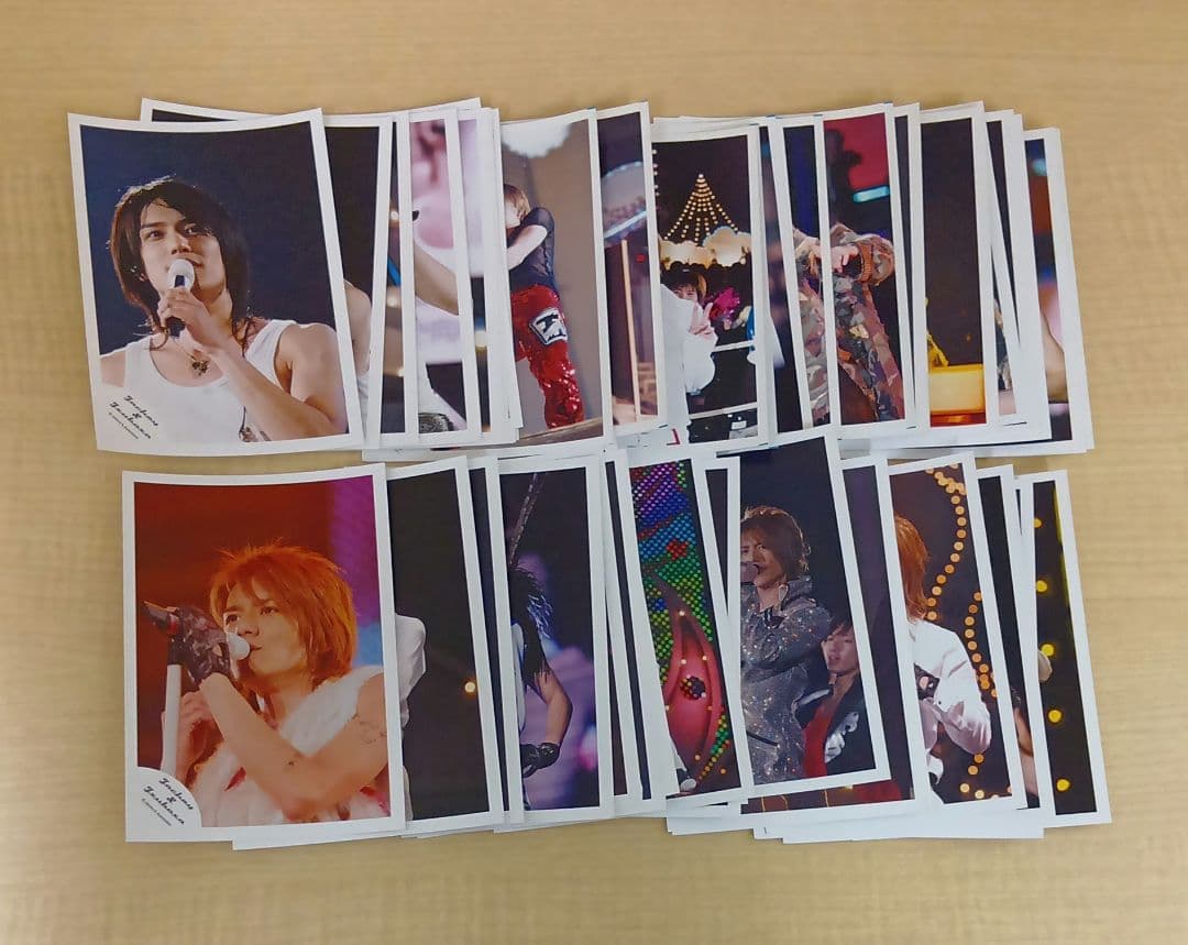 ➀ ⑫ タッキー&翼 公式写真 滝沢秀明 50枚 まとめ売り