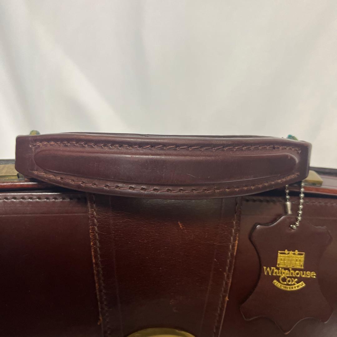 ホワイトハウスコックス 極上ブライドルレザー ダレスバッグ 廃盤品