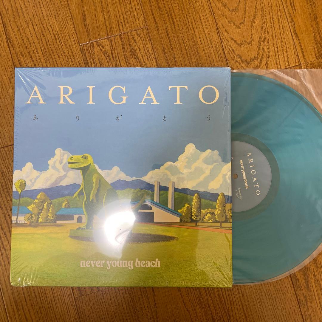 never young beach ありがとう ネバヤン レコード LP - メルカリ