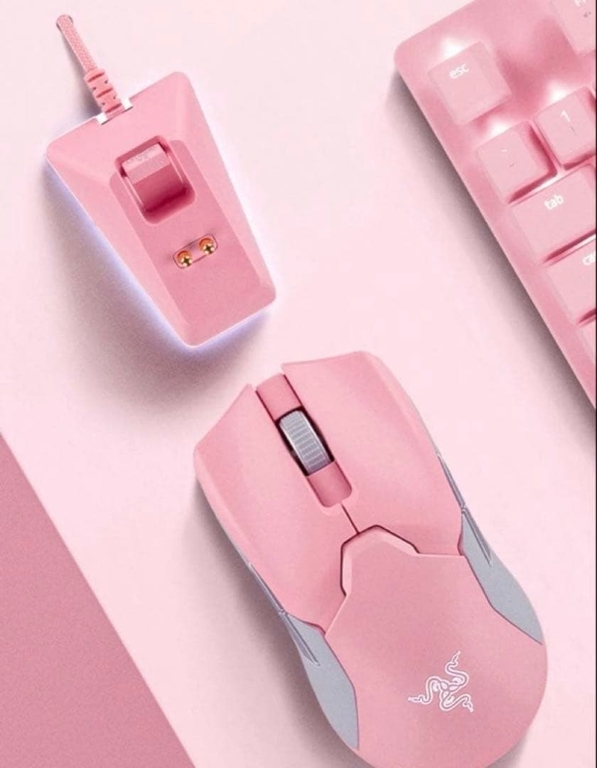RAZER レーザーVIPER ULTIMATE Quartz Pink マウス Amazon.in: Buy Razer Bluetooth Viper Ultimate Hyper Speed Lightest