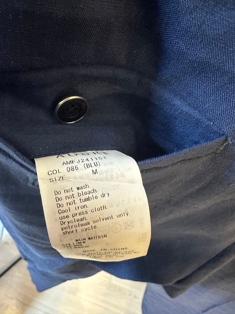 AOURE T.TOGNA ストレッチモヘア SETUP Mサイズ