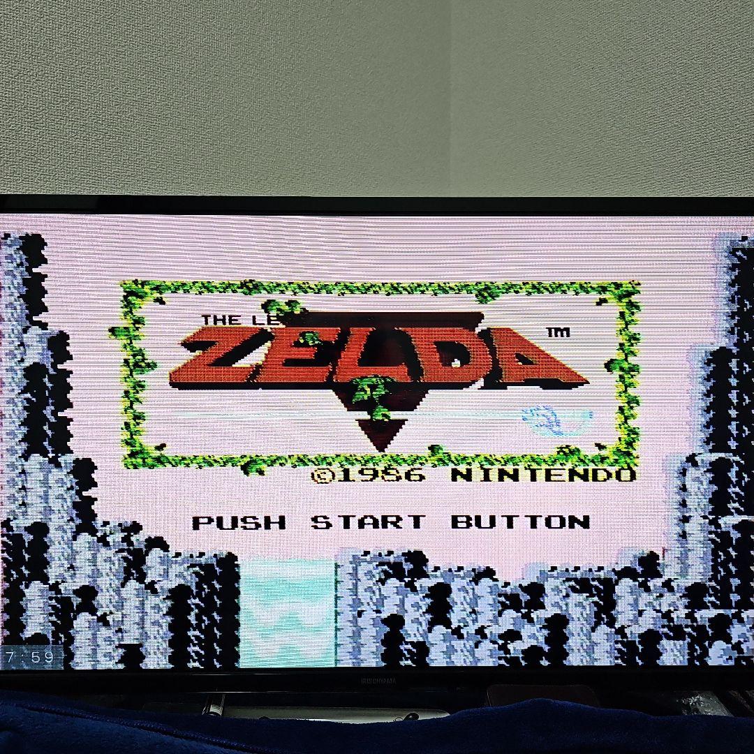 クラシックゲーム・おもちゃ・グッズ - 海外版 fc ゼルダの伝説&リンク