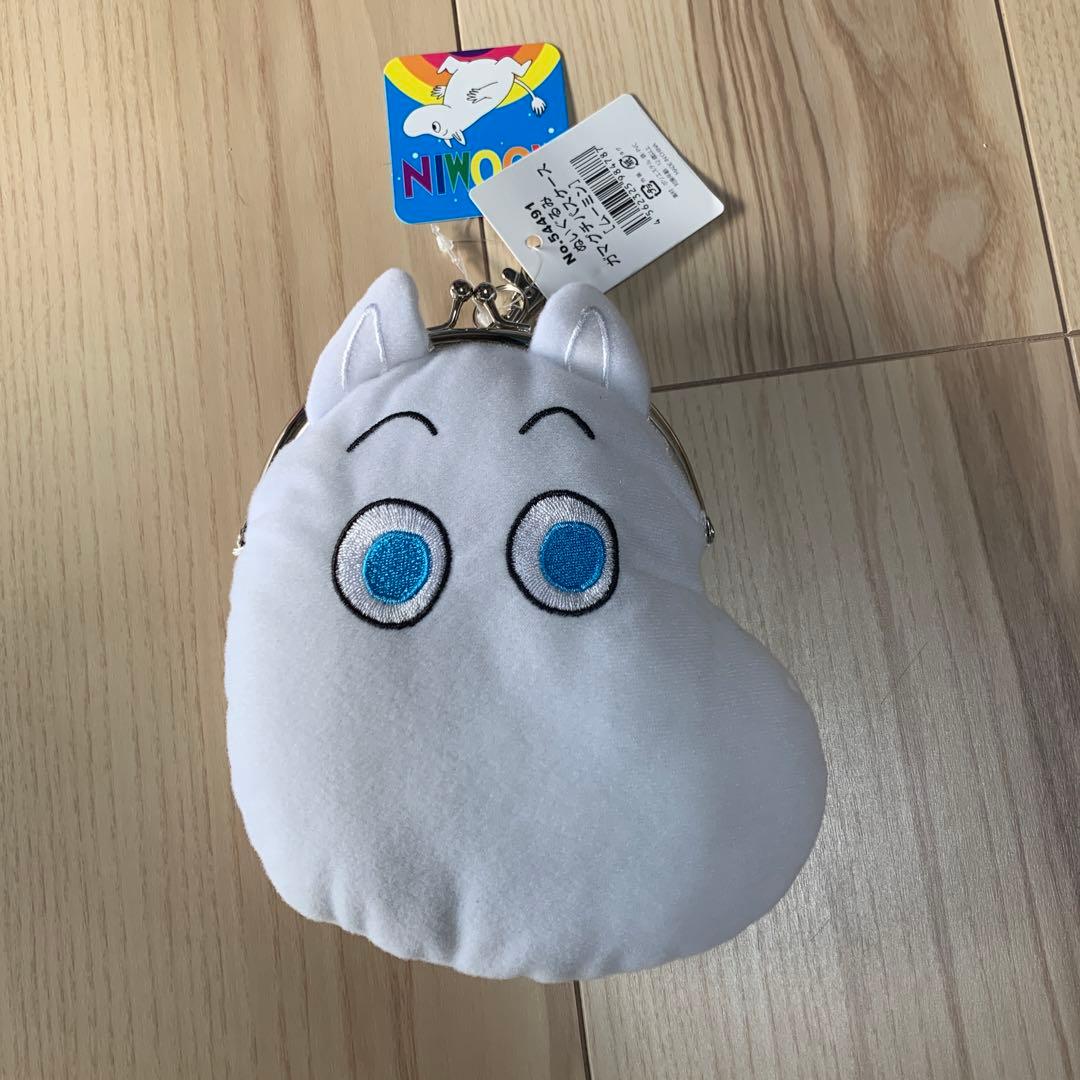 新品未使用】ムーミン ぬいぐるみ がま口パスケース リール付き - メルカリ