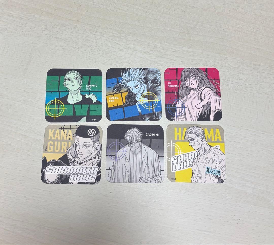 SAKAMOTO DAYS サカモトデイズ アートコースターセット - メルカリ