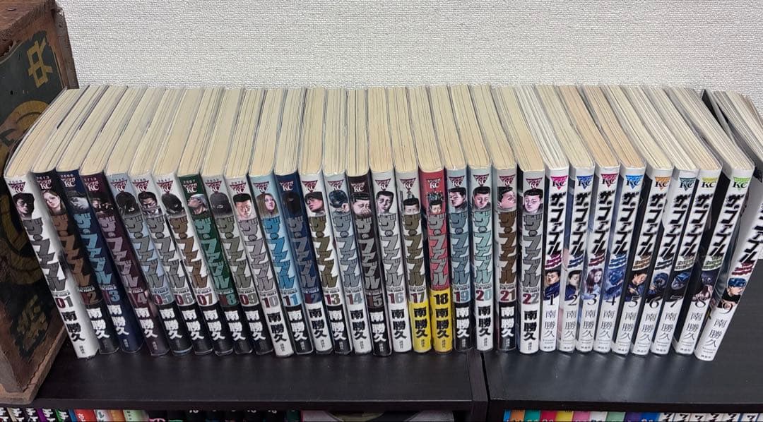 ザ・ファブル 全巻セット 南勝久 ザ・ファブルセット (全34冊) + 南勝久先生描き下ろし第一部全巻収納