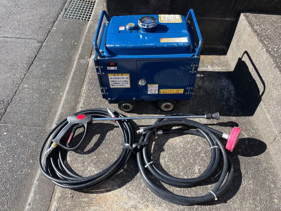 SEIWA 高圧洗浄機 JC-1513SLI ホース等、セット SEIWA 高圧洗浄機 JC-1513SLI ホース等、セット