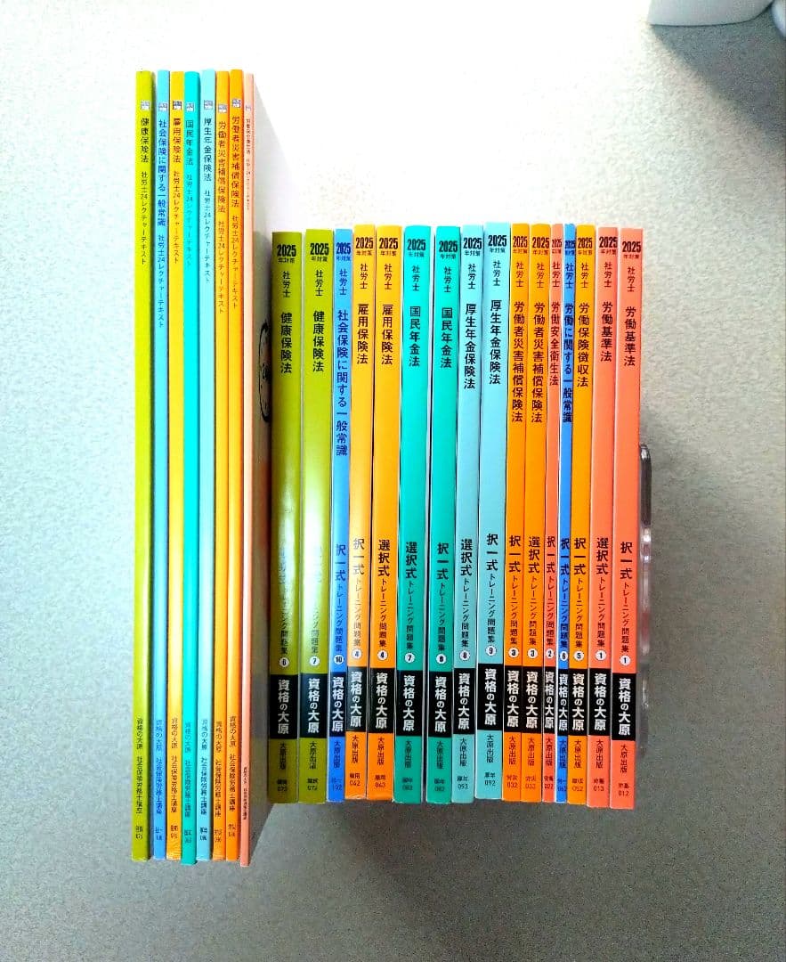 解いて覚える！社労士　問題集 まとめ売り　2025 解いて覚える！社労士 択一式トレーニング問題集8 国民年金法 2025年