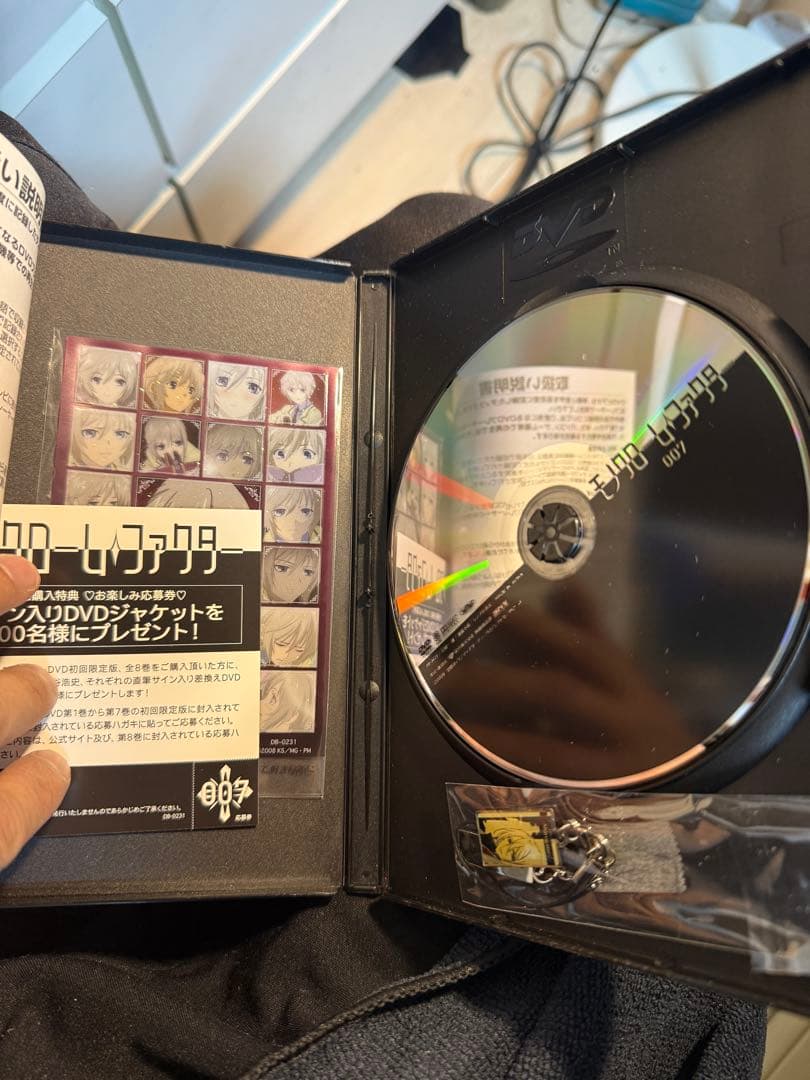 モノクローム・ファクター DVD 初回限定版 全8巻 特典完備 美品