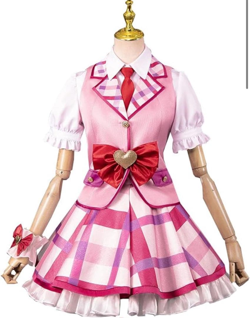 アイカツ 星宮いちご ピンクステージコーデ コスプレ 三分妄想 アイカツ 星宮いちご コスプレ衣装 ピンクステージコーデ