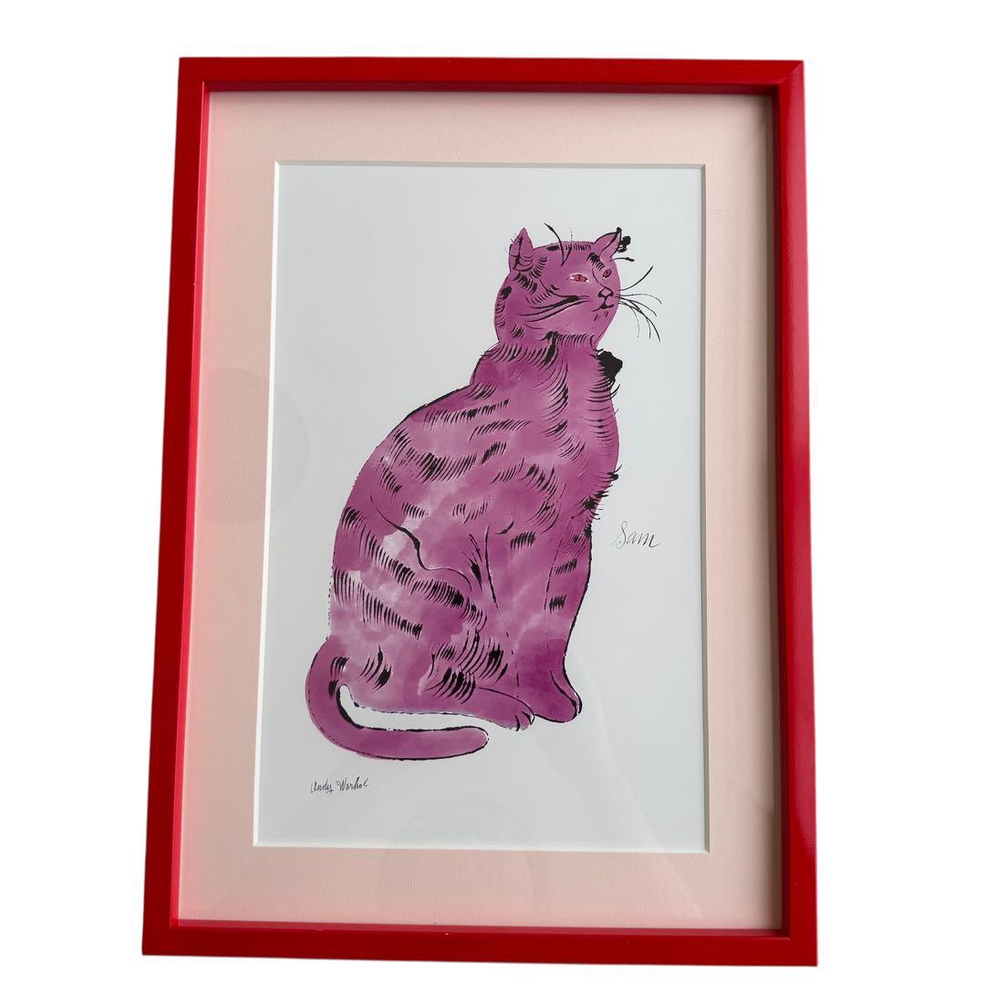 アンディ・ウォーホル 3枚セット サムという名の猫 ライセンス品