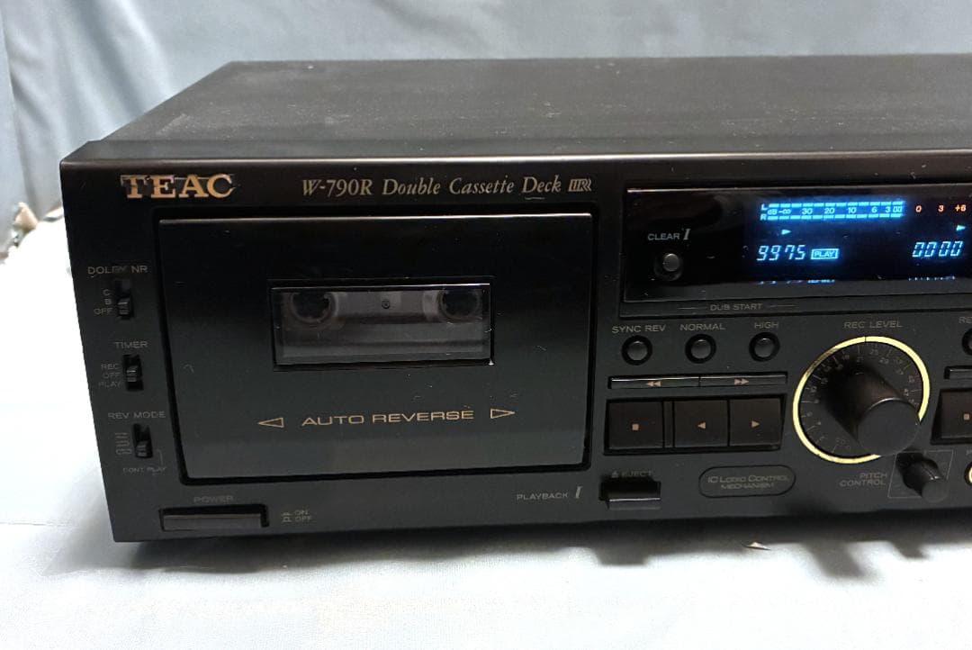 動作OK！！】ダブルカセットデッキ TEAC W-790R ④ 【公式通販