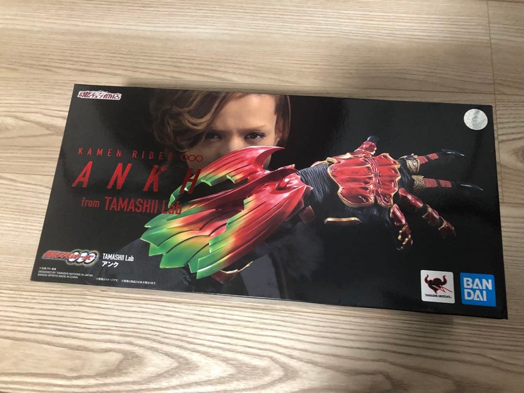 仮面ライダーオーズ TAMASHI Lab アンク魂ラボ 魂ラボ 1/1アンク 】仮面ライダーオーズ TAMASHII Lab アンク - メルカリ