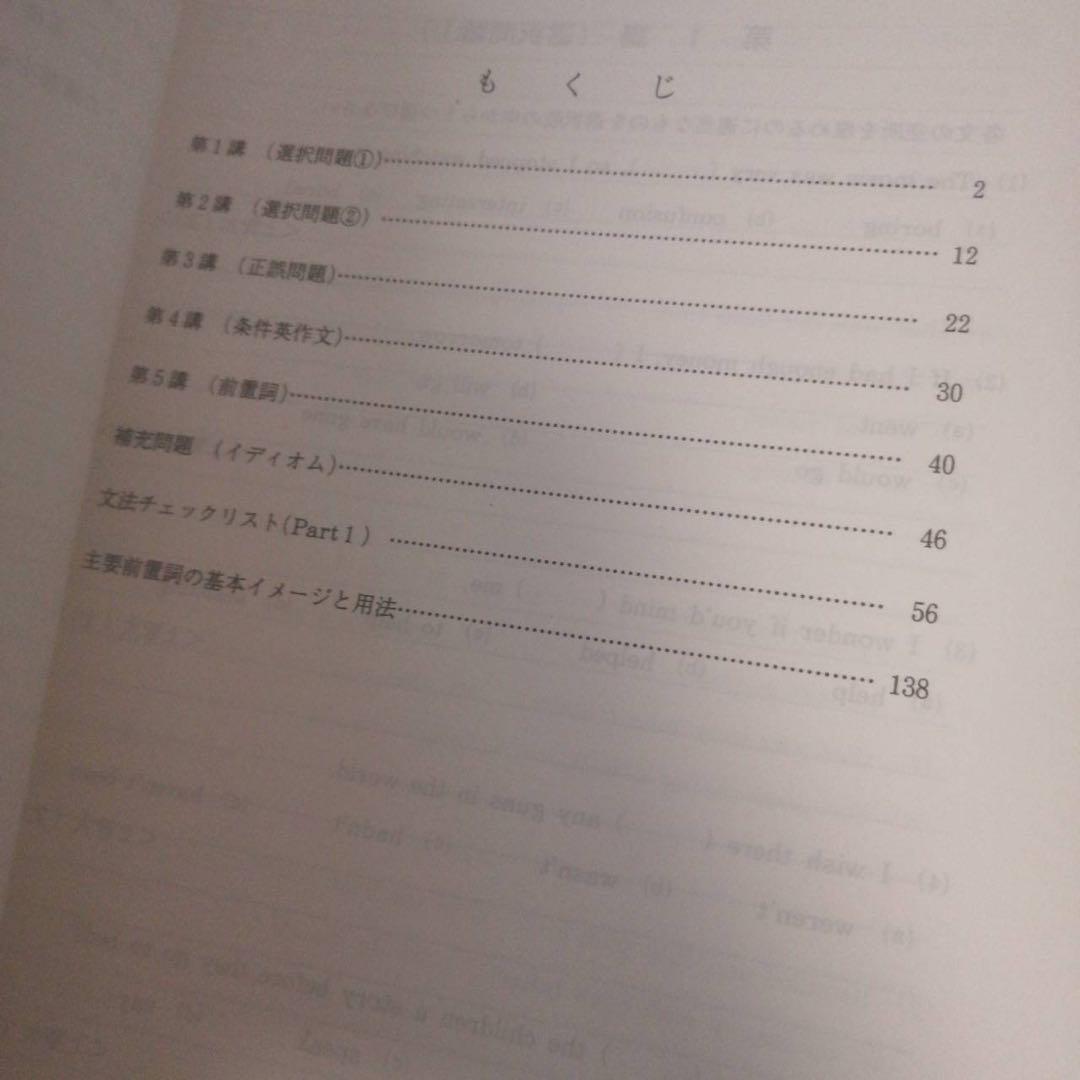 代ゼミテキスト 早慶上智大英語文法語法 夏期講習会 佐々木和彦 代々木