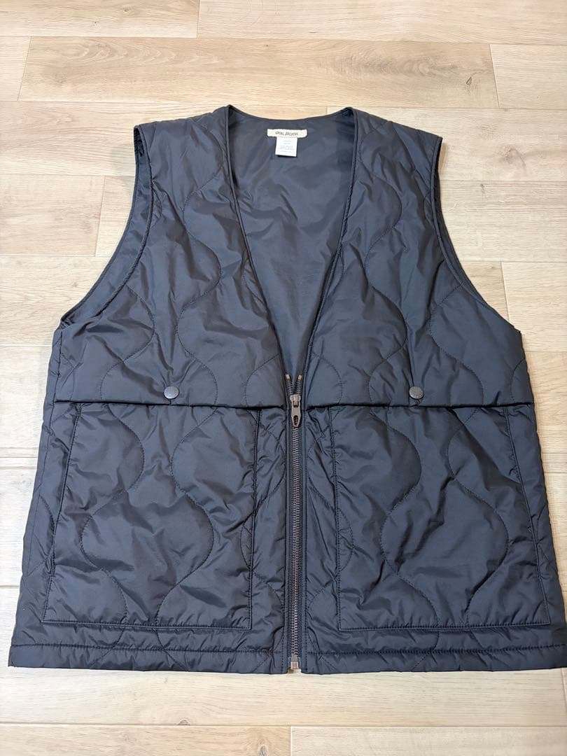 vainl archive ベスト　ブラック　Mサイズ 2026年最新】vainl archive ダウンベストの人気アイテム - メルカリ