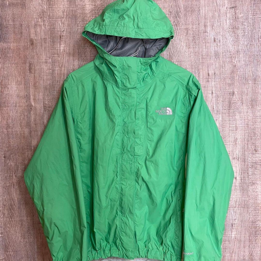 NORTH FACE ノースフェイス マウンテンパーカー 緑 M HYVENT - メルカリ