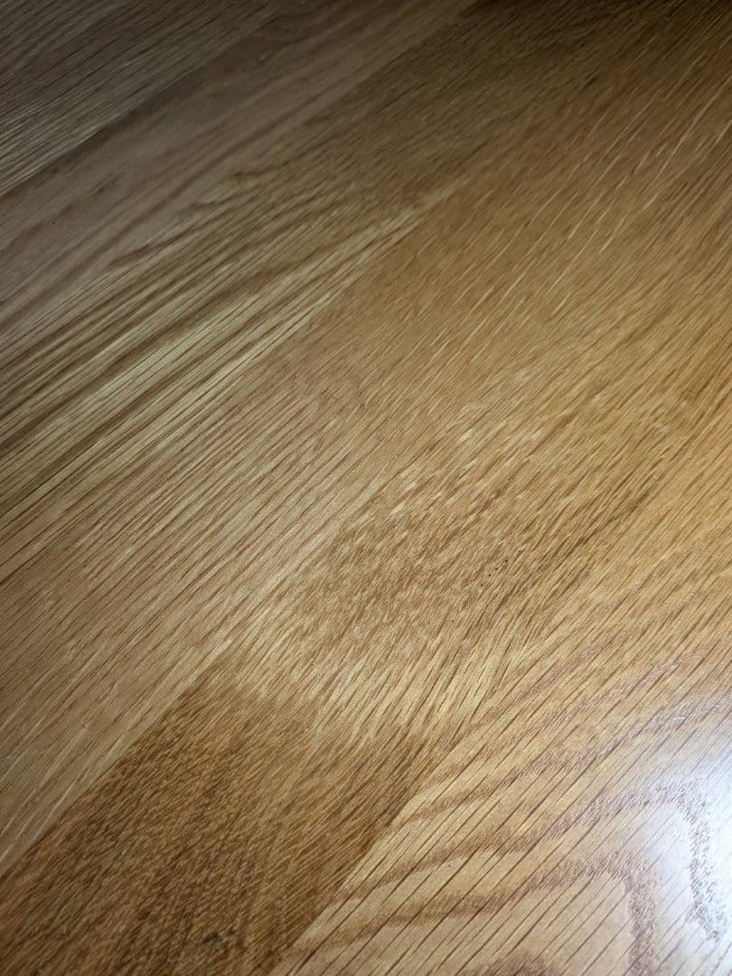 《送料込》無印良品 木製デスク 引出しオーク材 110 事務 学習勉強机テーブル