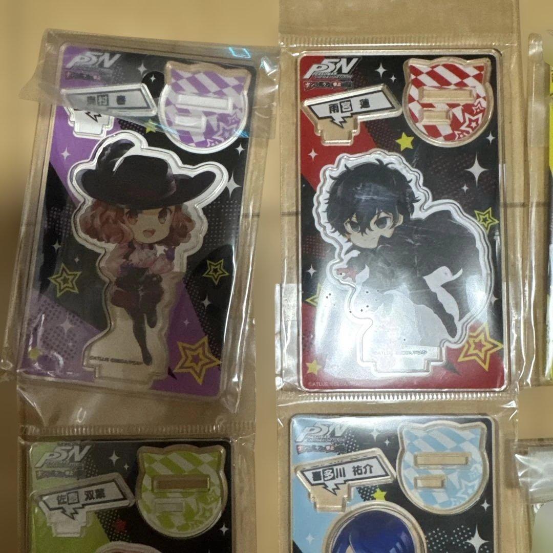 ペルソナ5 ナンジャタウン アクリルスタンド 全9種 おまけ付 雨宮蓮