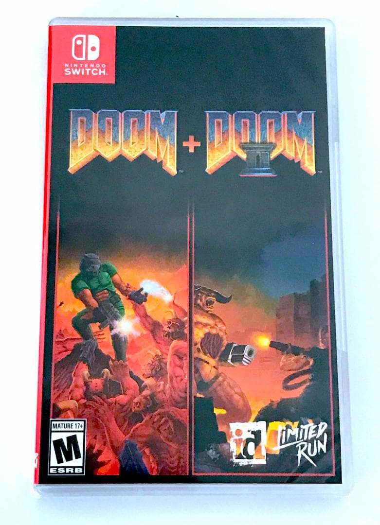 Doom 1 + 2 Switch 北米版 新品未開封 ドゥーム doom-doom-ii-limited-run-games