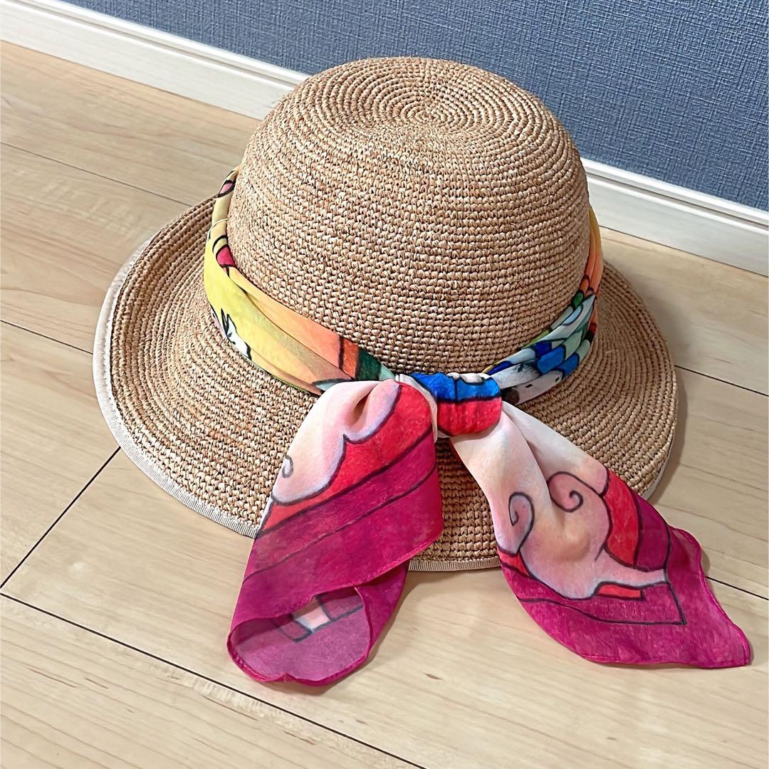 新品未使用タグ付き】CA4LA×コジコジ コラボ ラフィアハット - メルカリ