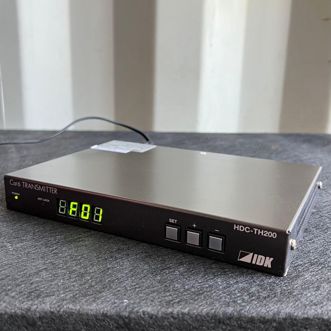 A28美品✨　IDK HDC-TH200 HDMI/アナログ HDBase送信器 HDC-TH200 HDMI/アナログ HDBaseT送信器 | 株式会社アイ・ディ・ケイ