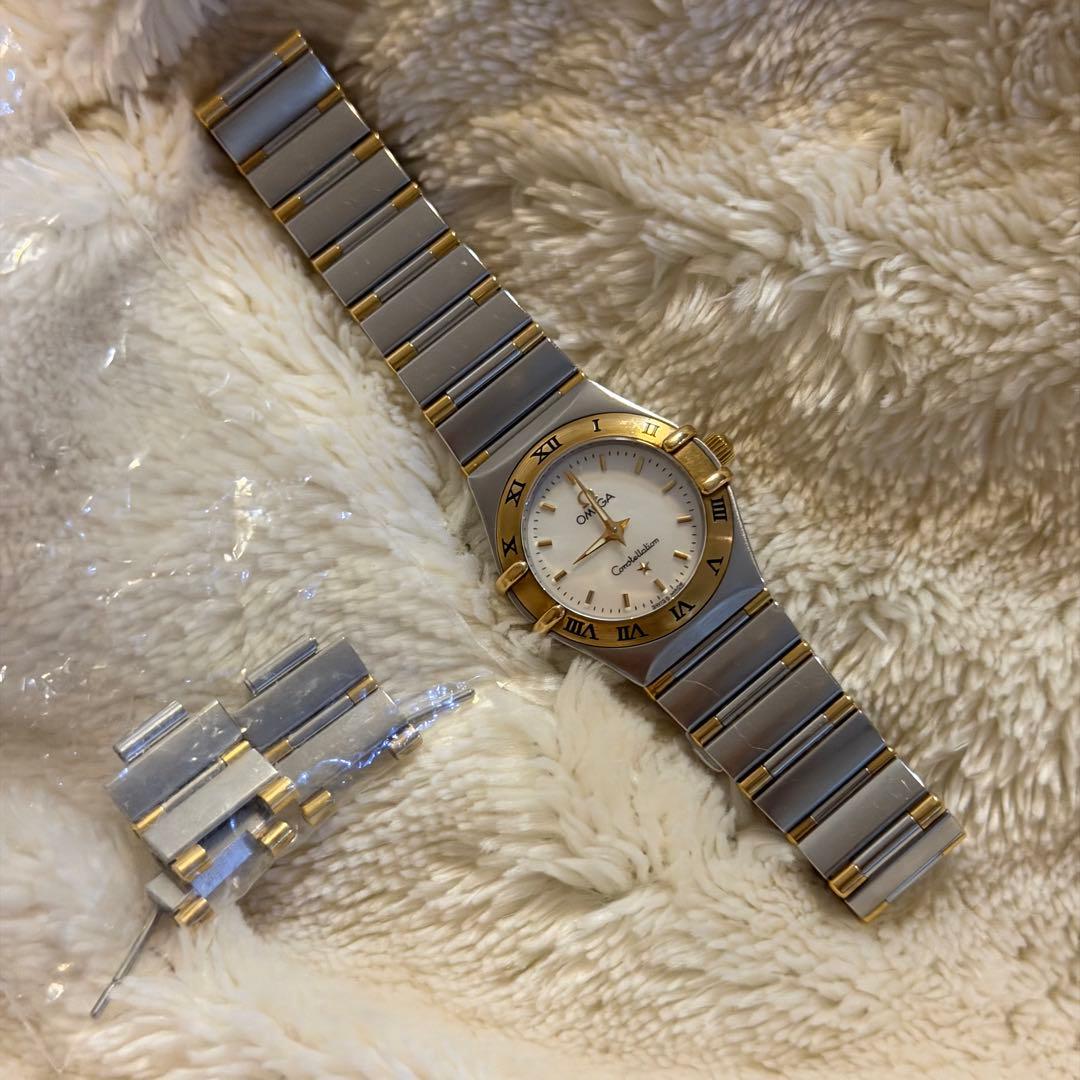 時計 Omega Constellation Constellation Steel - Sedna™ gold Diamonds Watch 131.20.25.60