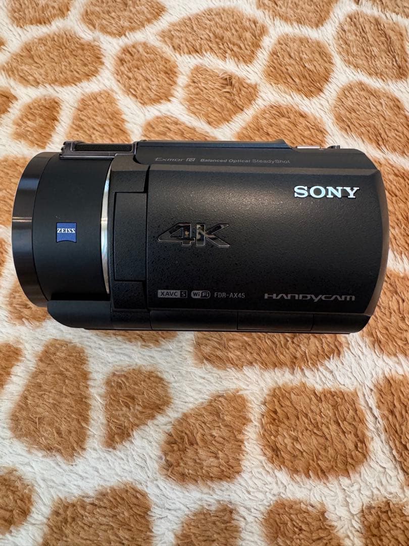 美品！ソニー 4Kビデオカメラ FDR-AX45 ジャンク商品 ソニー、新開発レンズやセンサー採用の4Kハンディカム「FDR-AX55/40