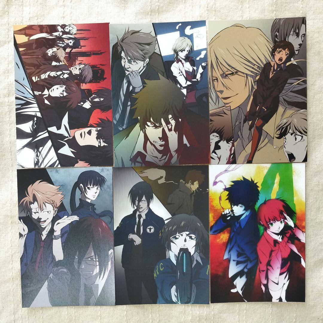 PSYCHO-PASS サイコパス ポストカード 原画集特典 天野明 - メルカリ