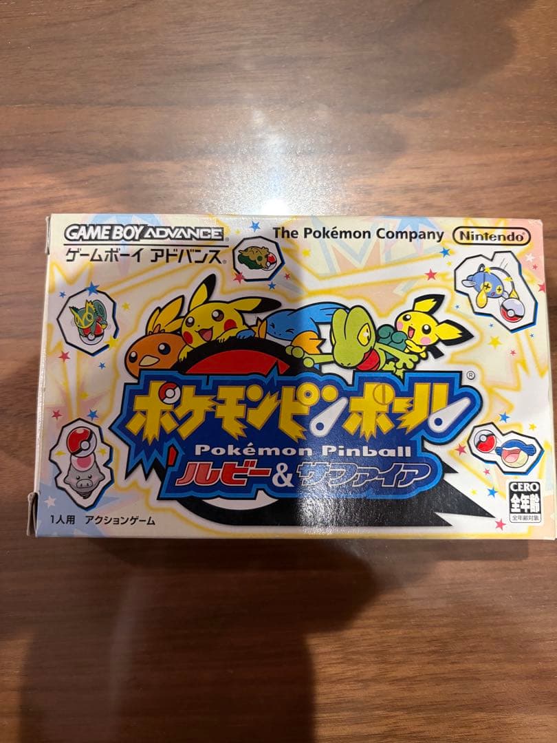 ⚠︎ソフト無し空箱のみ⚠︎ポケモンピンボール ルビー&サファイア