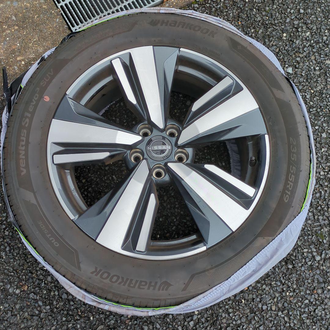 エクストレイル t33 純正タイヤホイール19インチ 1本 - メルカリ