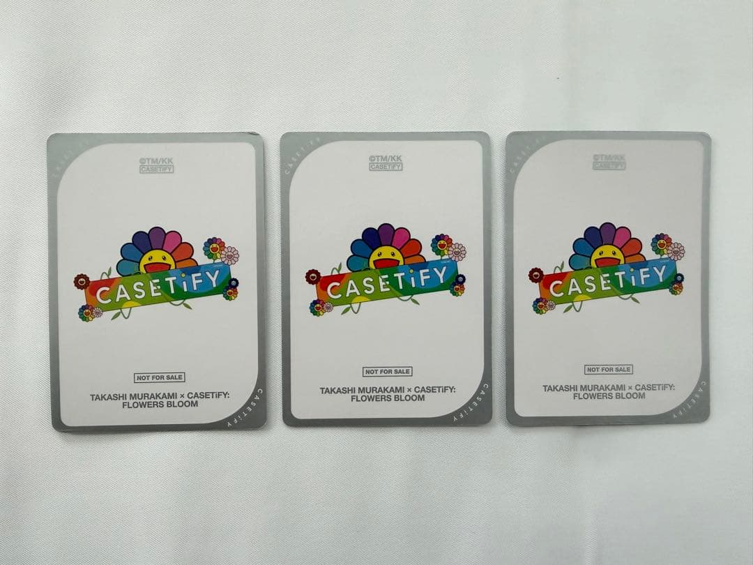 CASETiFY 村上隆 コレクションプロモカード 3枚セット - メルカリ