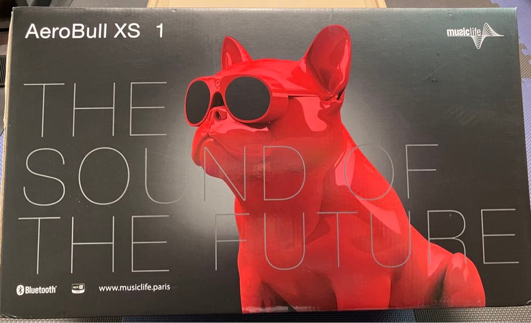 Music Life スピーカー AeroBull XS1 ハイグロッシーレッド