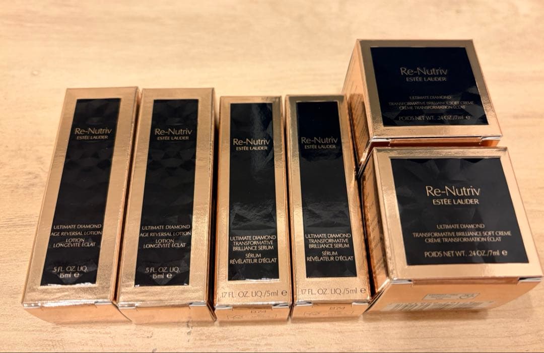 エスティローダー リニュートリィブ スキンケア トライアル 六点セット 新品 エスティ ローダー（ESTEE LAUDER） スキンケア トライアル セット