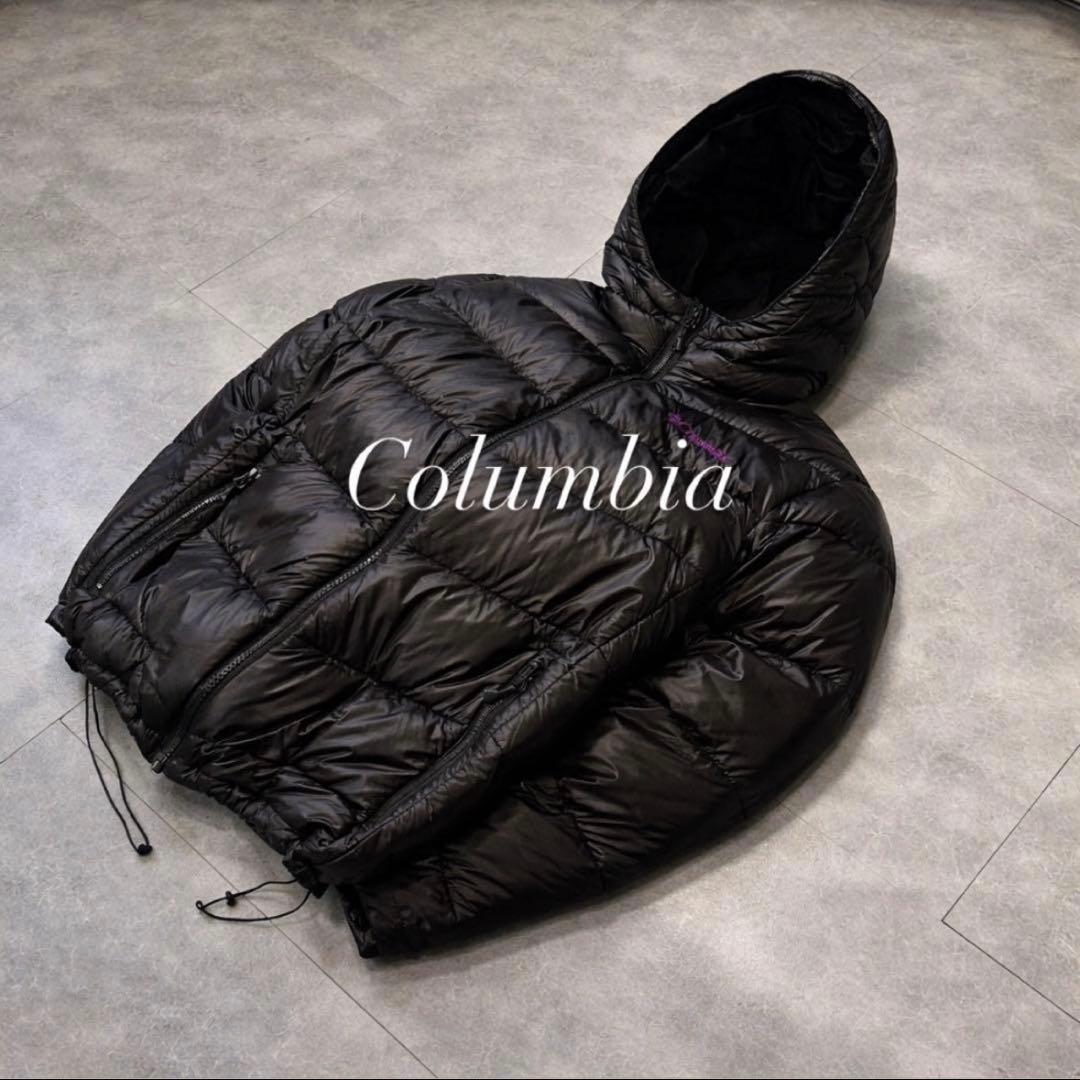 美品❗️】極暖！columbia マウンテンパーカー ダウン ブラック M
