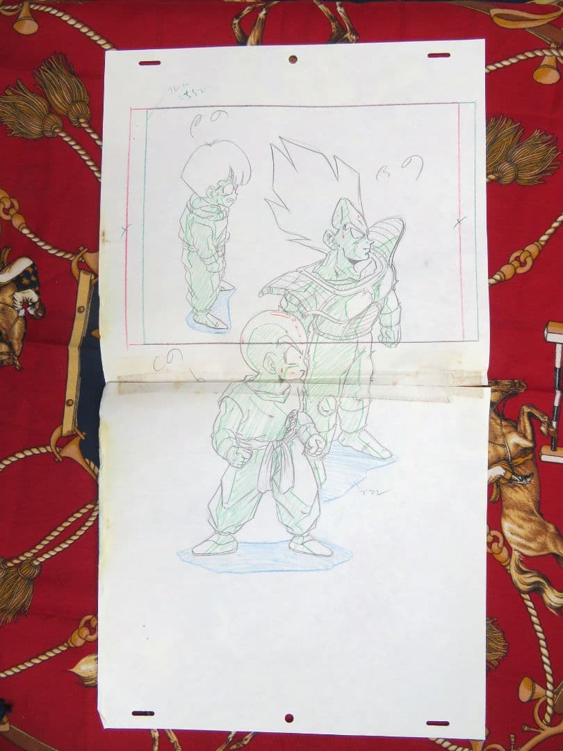 メ*ロ様 ドラゴンボール セル画 原画 ベジータ クリリン 悟飯 当時物 Yahoo!オークション - ドラゴンボールZ セル画 孫悟飯 鳥山 明