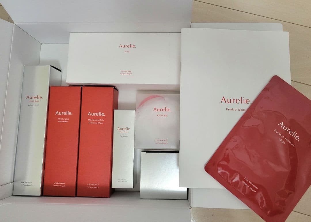 Aurelie. プレミアムエイジング集中ケアコース 5点セット+3点 -