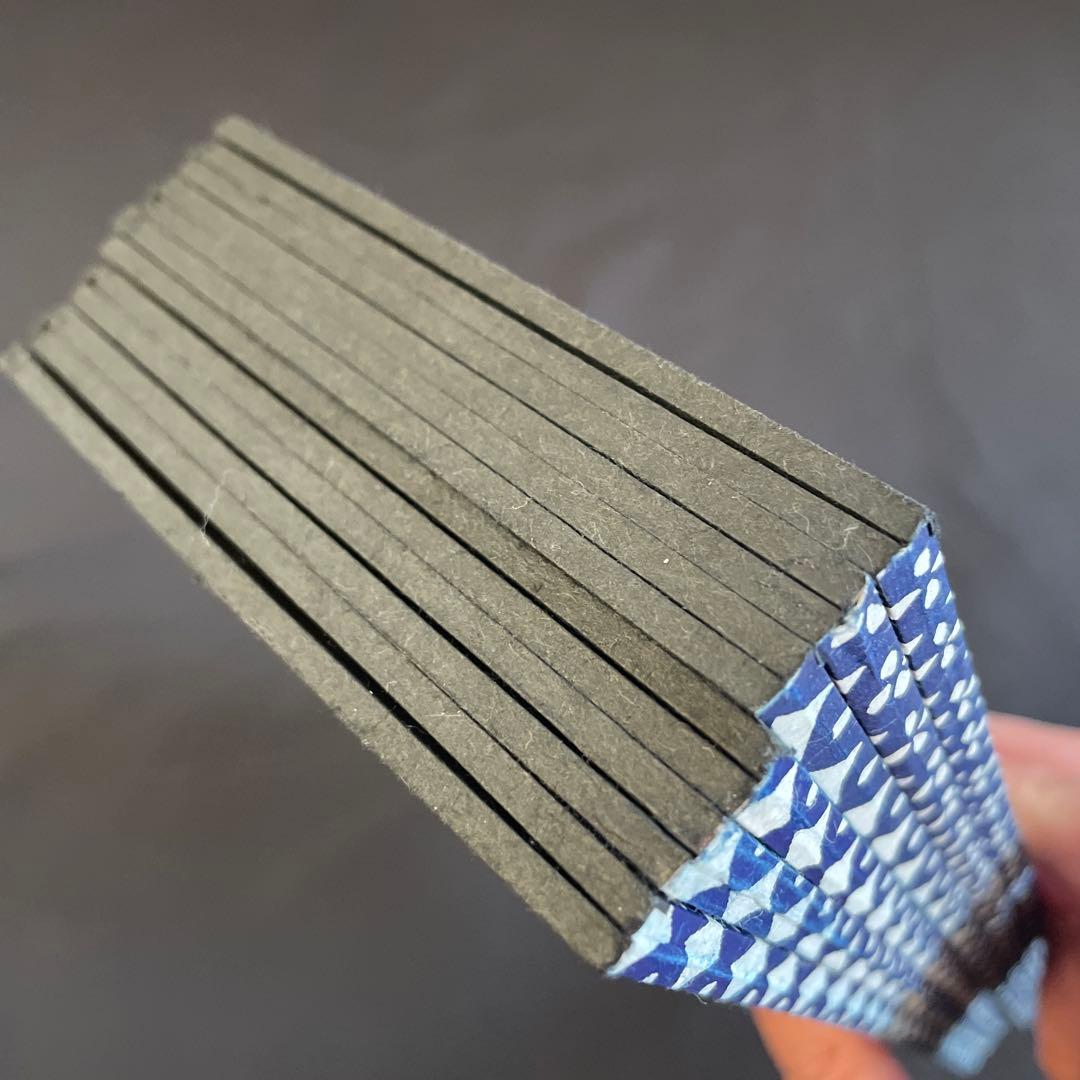 便利堂 縮小屏風「日月山水図屏風」重文表記（国宝指定前ロット）日本