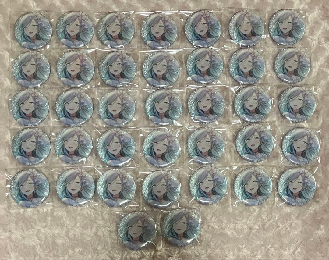 プロセカ グリッター缶バッジ グリ缶 4B カラマイ 日野森雫 37点 プロセカ グリッター缶バッジ グリ缶 4B カラマイ 日野森雫 37点