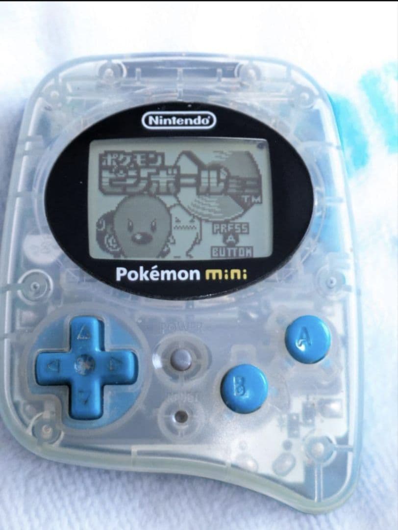 ポケモンミニ Pokemon mini 本体 ソフト付き 中古品 - メルカリ