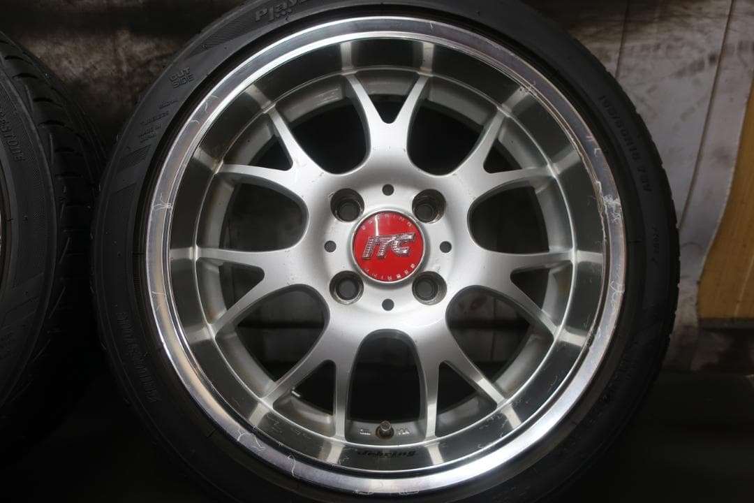 ITC 15×5.5J +45 PCD100 4穴 165/50R15 軽自動車