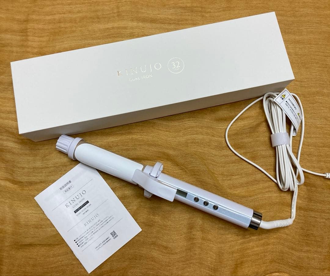 絹女〜KINUJO〜カールアイロン　32 絹女 カールヘアアイロン 32mm KINUJO KINUJO（絹女） ヘアアイロン