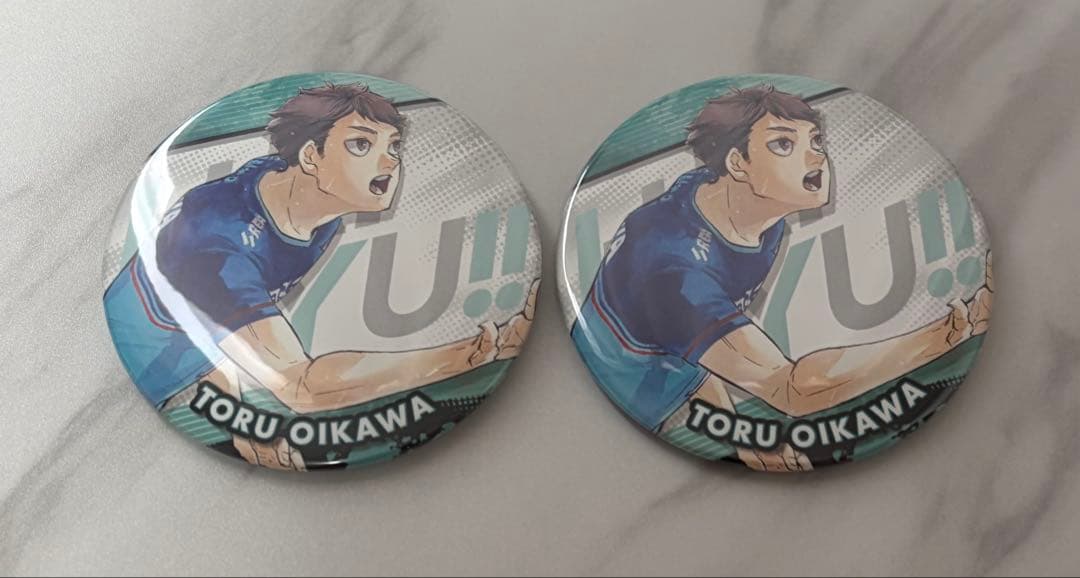 ハイキュー 及川徹 コレクション缶バッジ 排 ジャンプフェスタ ジャン