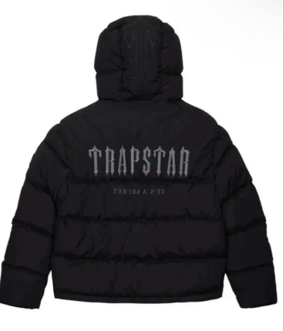 TRAPSTAR ブラック ダウンジャケット S - メルカリ